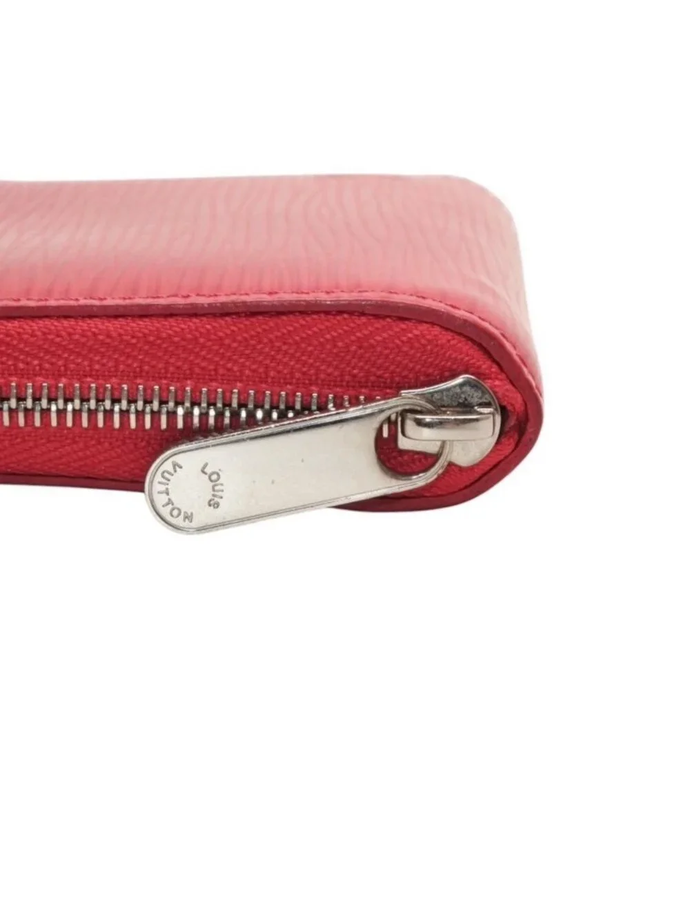 Louis Vuitton Zippy Coin Purse Epi Leather Pink Silver